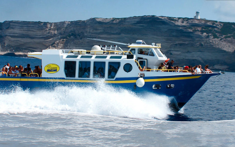 ferry ride to cavallo island